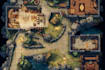 design a professional fantasy map with detailed elements
