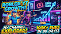 setup roblox youtube channel with SEO and strategy