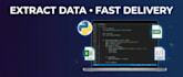build a python web scripting bot to extract data from any website