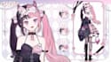 draw and rig 2d anime vtuber model live2d vtuber model vtuber commission live 2d