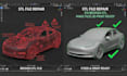 fix repair edit stl file custom stl file modification 3d scan cleanup 3d print
