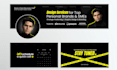 optimize and rewrite your linkedin profile and  design banner