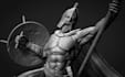 create 3drealistic warrior character,3d vikings figure,3d barbarian character
