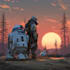 create star wars and sci fi illustration