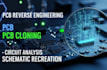 reverse engineer pcb, clone circuit board and recreate schematic