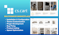 develop custom cs cart theme ecommerce multivendor marketplace fix bug errors