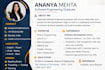 design a professional ats resume and CV