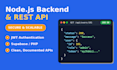 build a secure backend API with supabase nodejs or PHP