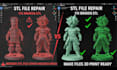 stl file repair file edit obj file custom file modification 3d model 3d printing
