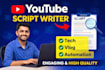 write viral youtube scripts
