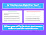 clarify your value proposition so customers understand your offer