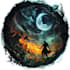 do a fantasy game logo