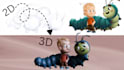 convert 2d image to 3d model for 3d printing or rendering