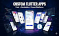 develop mobile app, ios and android app development as flutter developer