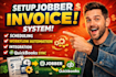 setup jobber invoice scheduling workflow automation integration quickbooks jobs
