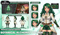 3d vrchat avatar, unity VR character, vroid vtuber model, furry avatar full rig