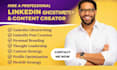 be your linkdein marketing manager, linkedin ghostwriter, and content creator