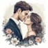 draw couple portrait illustration