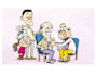 draw cartoon for book, social media, website