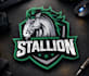 design a powerful and professional horse logo