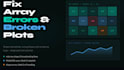 debug and fix your numpy and matplotlib code
