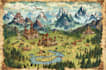 draw a map illustration for your project