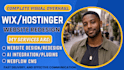 redesign your hostinger website for high conversion and speed