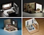 design a stunning 3d isometric room in blender