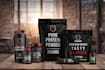 vitamin supplement label, supplement bottle and box packaging design