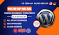 build, clone, rebuild wordpress website, redesign wordpress website development