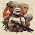 create star wars and sci fi illustration