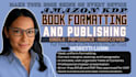book formatting, book formatting for amazon kdp, book formatting and publishing
