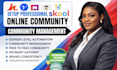 increase skool community members,server promotion, online community setup