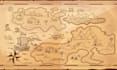 draw high quality fantasy pirate map and treasure map