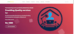 design a clean and responsive landing page using HTML and CSS
