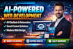 create ai powered websites and ai business software