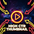 professional youtube thumbnail designer high CTR thumbnails
