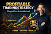 teach you a simple profitable forex trading strategy using price action