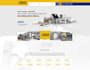 design a professional website, responsive modern UI