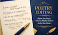 provide professional poetry editing and line editing for your poems