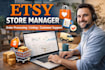 manage your etsy store and process orders professionally