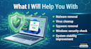 remove malware and clean virus infected windows PC