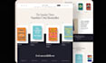 build responsive modern book author or ebook website