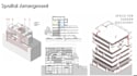 design a professional architecture presentation board portfolio layout