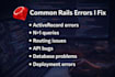 debug and fix ruby on rails bugs, API and database errors