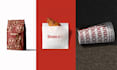 do modern product packaging design for box, bag, pouch and bottle label