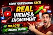 boost your youtube views with real audience engagement