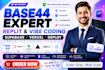 base44 bug fix base44 expert replit vibe coding deploy supabase vercel capacitor