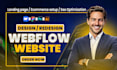 design high converting saas landing page in webflow