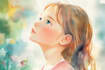 hand paint a watercolor illustration